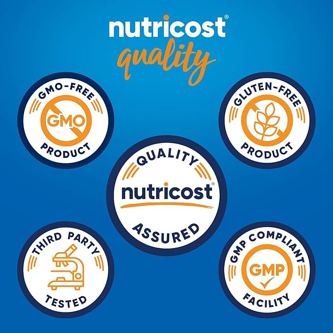 Nutricost Colostrum Powder 8 oz Lactoferrin and Minimum 30% Immunoglobulins (IgG) from Bovine Colostrum 3g Per Serving 76 Servings
