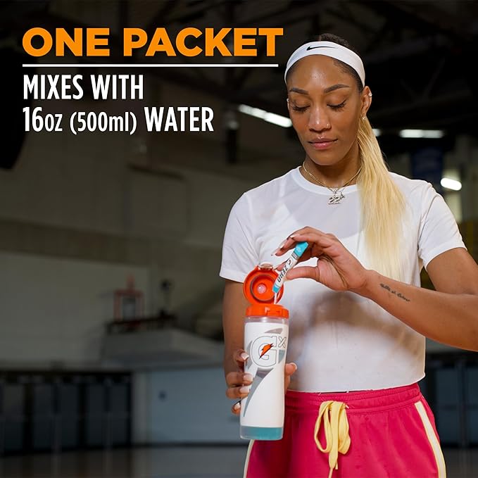 Gatorade G Zero Sports Drink Mix Powder PacketsOrangeElectrolyte Powder Drink Mix for HydrationZero Sugar(Pack of 240)