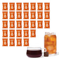 Tea Drops 30 Bulk Pack Organic Pumpkin Spice Bagless Tea - Loose Leaf Lightly Sweetened On-The-Go. Plastic-Free - Iced or Hot