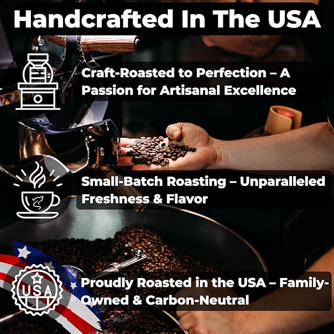 Lonestar - Freshly Roasted After Your Order – Specialty Grade Low Acid Artisanal Medium to Dark Roast Coarse Ground Bean Coffee No Bitterness Ethically Sourced 12OZ Compostable Bag