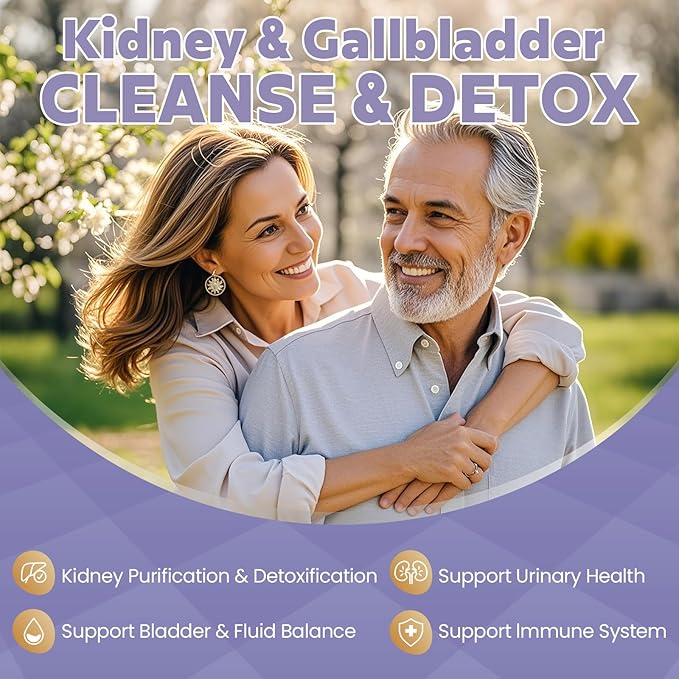 Kidney Cleanse Supplement - Support Kidneys &amp Urinary Tract Health 200 Capsules