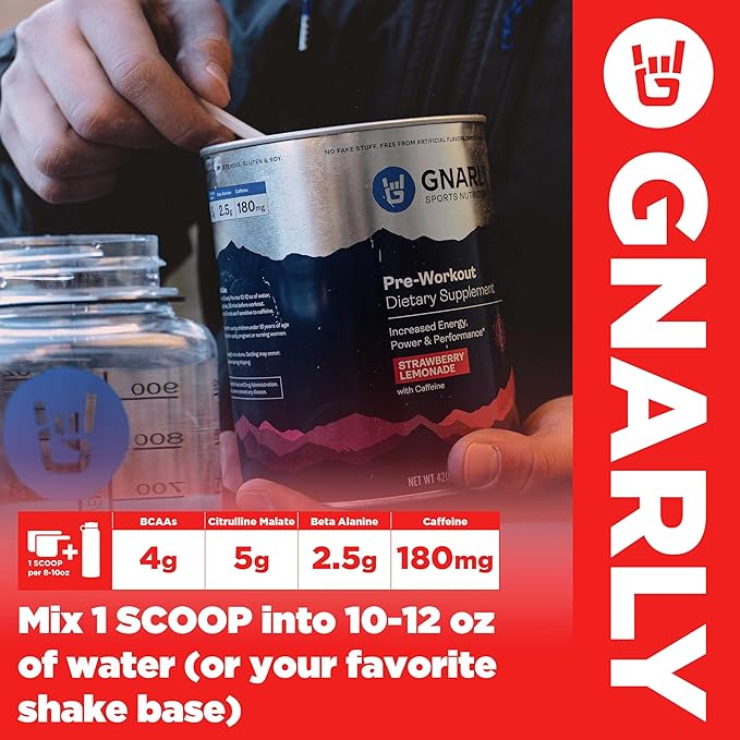 Gnarly Nutrition Gnarly Collagen Pro Unflavored (15.87oz) Preworkout Mango (14.82oz)