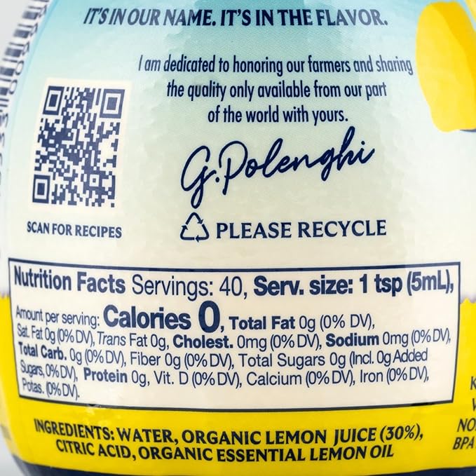 Volcano Lemon Juice 6.7 oz (Pack of 2)