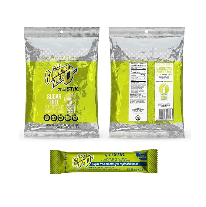 Zero Sugar Qwik Stik Bundle - Assorted Electrolyte Powdered Beverage Mix - 20 oz Yield Per Unit - Pack of 300