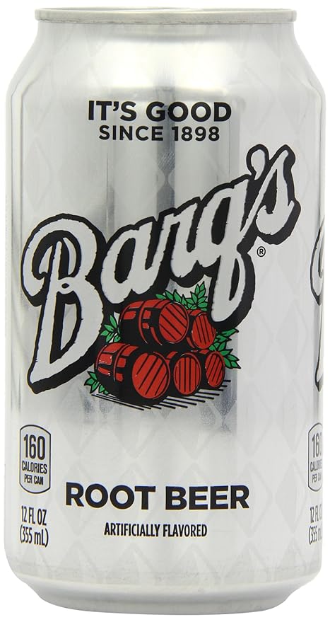 Barq's Root Beer 12 Oz. Cans Case of 24