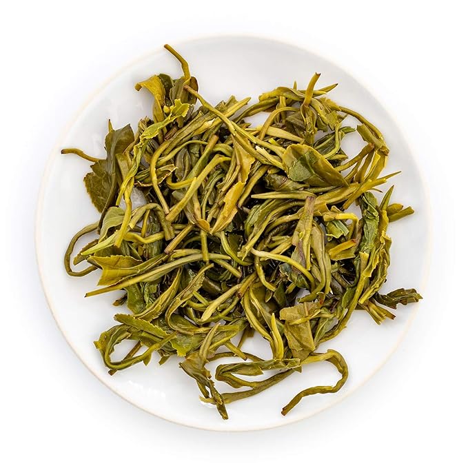 oriarmcha 2025 Dongting Bi Luo Chun Green Tea Loose Leaf - Suzhou Pi Lo Chun Chinese Green Tea Leaves - 900g (2×450g Ziplock Resealable Bags)