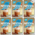 NESCAFÉ Cappuccino Decaffeinated Unsweetened Instant Coffee Sachets x7 (Pack of 6 Total 42 Decaf Sachets)