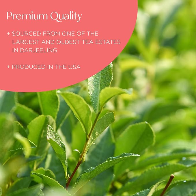Brook37 Twilight Romance Eco Darjeeling Black Tea - Premium Loose Leaf 2nd Flush Tea with Floral Aroma &amp Sweet Honey Notes | Medium Caffeine | 50g Compostable Paper Tube | Elegant Gift for Tea Lov