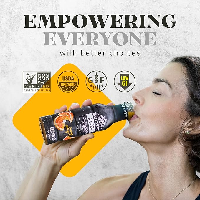 KARVIVA ACE Collagen Juice Energy Recovery Healthy Joints Skin &amp Hair Antioxidants Marine Collagen Electrolytes Low-Sugar Low-Calories Non-GMO Vitamins (6 BPA-Free Bottles12 fl oz Each)