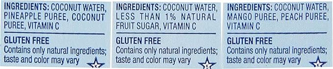 Vita Coco Coconut Water Variety Pack - Naturally Hydrating Electrolyte Drink - Smart Alternative to Coffee Soda and Sports Drinks - Gluten Free - 16.9 Ounce (Pack of 12)