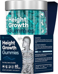 Height Growth Gummies Multivitamins Natural Height Increase Supplement with Calcium Zinc K2 D3 Magnesium Bone Strength Density Support Grow Taller Gummies for Adults Kids Bone Support Complex
