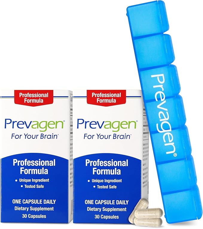 Prevagen Professional Formula - 60 Capsules (2 Month Supply) 40mg of Apoaequorin Plus Vitamin D3