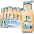Starbucks Frappuccino Lite Creamy Vanilla Gelato 9.5 Fl Oz Bottles (Pack of 12)