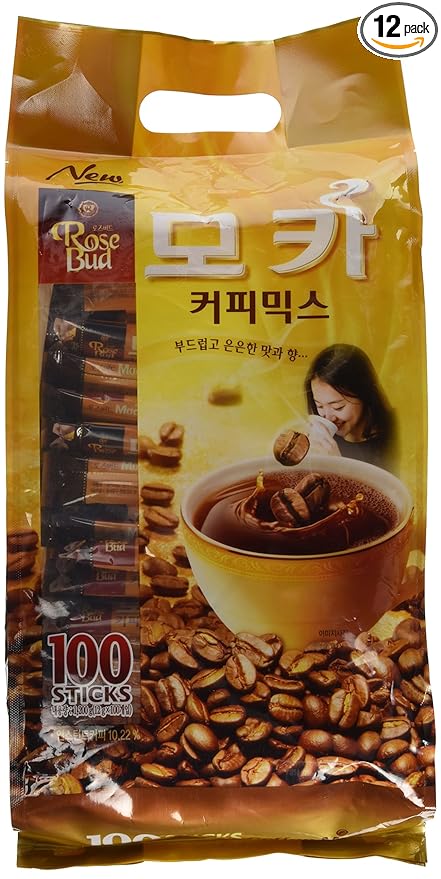 Rosebud Mocha Coffee Mix (12gx100pack)