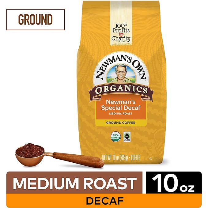 Newman's Own Organics Newman's Special Blend Ground Coffee Medium Roast Bagged 10 oz (Pack of 4)