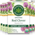 Traditional Medicinals Organic Red Clover Herbal Tea 16 Count (Pack of 6)