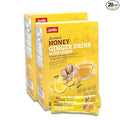 Lipatea Instant Honey Ginger Drink with Lemon Caffeine Free Tea Gluten Free 100% Natural Lemon tea | Enjoy Hot or Cold (Pack of 2)