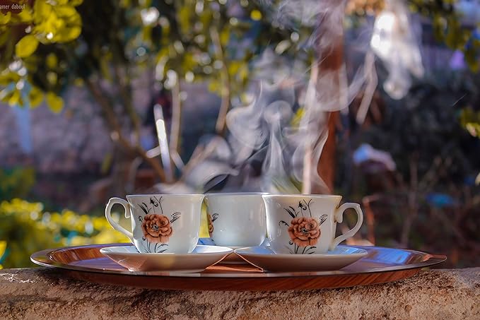 FIRE TEAS DETOX &amp GLOW - Ayurvedic Cleansing Tea - Organic White Tea Turmeric (Curcumin) Ginger Cardamom Cinnamon &amp Saffron - Delicious Fast &amp Effective -
