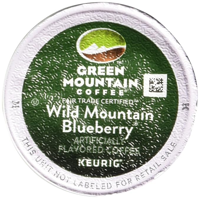 Keurig Green Mountain Coffee Wild Mountain Blueberry K-Cup Counts 50 Count