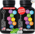Dental Probiotics For Bad Breath &amp Oral Health - Best Lactobacillus Salivarius Probiotic Tablets Fight Chronic Bad Breath and Restore Good Bacteria - Oral Probiotics For Teeth And Gums - 90 Tablet