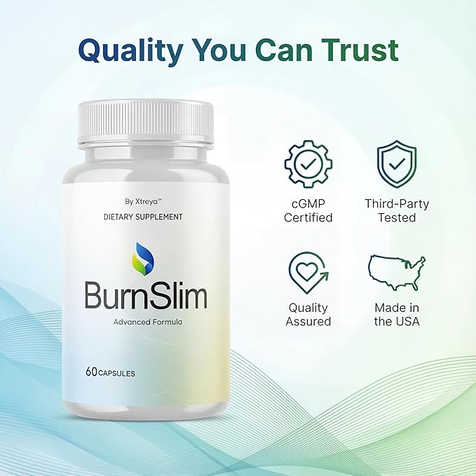 (3 Pack) Burn Slim Capsules Official All Natural BurnSlim Supplement Pills with Premium Ingredients Advanced Formula for Optimal Health &amp Wellness Support for Active Women &amp Men (60 Capsules