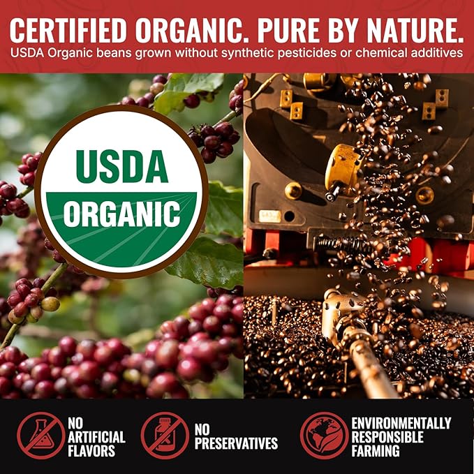 Aldo’s Orient Espresso – Organic Handcrafted Coffee Beans Signature Dark Roast Espresso Blend Small-Batch Artisan Roasted Bold Smooth Low-Acid Coffee (16 oz) (Medium Fine Ground)