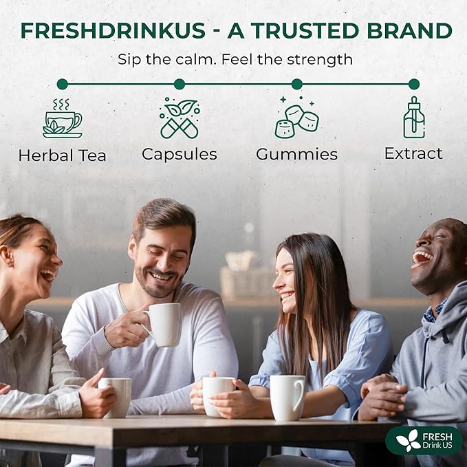 FreshDrinkUS Oregano Leaf Tea | 135 Tea Bags – Pure Herbal Infusion from Origanum vulgare - Naturally Bold &amp Aromatic Flavor - Premium Quality Sustainably Sourced. Vegan