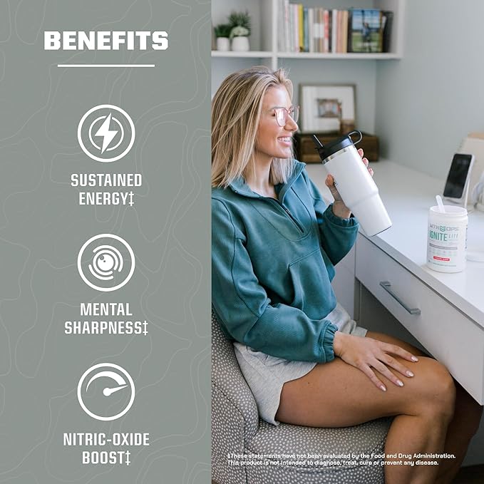 MTN OPS Eva Shockey Collagen &amp Ignite Lite Bundle – Unflavored Collagen Peptides + Strawberry Daiquiri Ignite Lite – Eva Shockey Supplements for Energy Hair Skin &amp Wellness