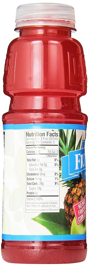 Langers Fruit Punch Juice 16-Ounces (Pack Of 12)