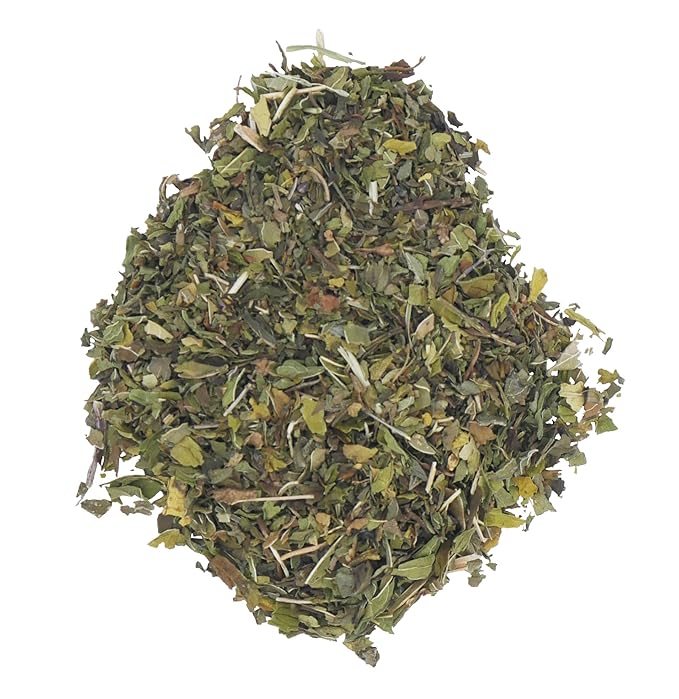 Arbata Imperial Mint Tea 24 Pyramid Tea Bags – Artisanal Decaf Herbal Tea with Spearmint Peppermint &amp Lemon Verbena Caffeine-Free Herbal Tea Sachets