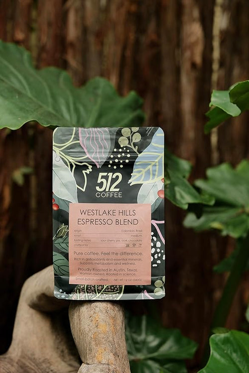 512 Coffee – Specialty Premium Smooth Medium Roast Whole Bean – Westlake Hills Espresso Blend – Balanced Chocolate &amp Sour Cherry for espresso machine coffee latte cappuccino barista quality