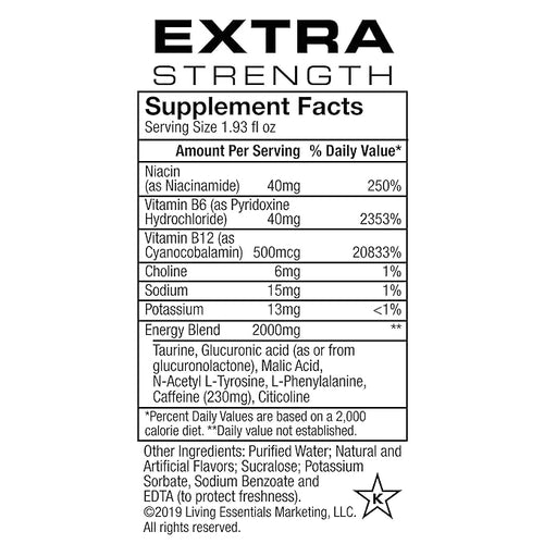 5 Hour Energy Extra Grape Flavor - 12/2oz Shots