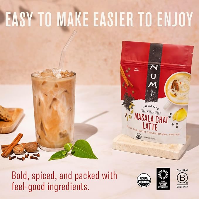 Numi Tea - Organic Masala Chai Latte Powder