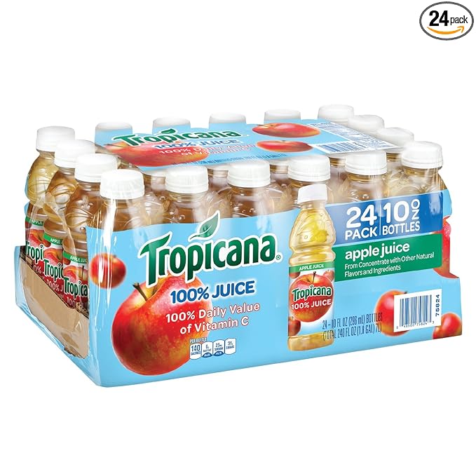 Tropicana Apple Juice 10 oz. 24 Count