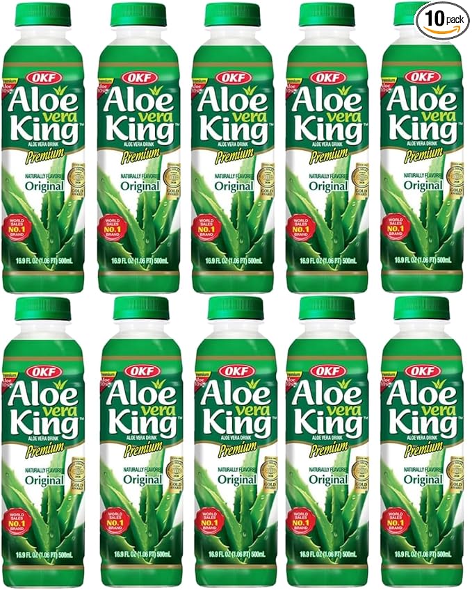 Aloe Vera King Juice Oringinal 16.9-Ounce (Pack of 20)