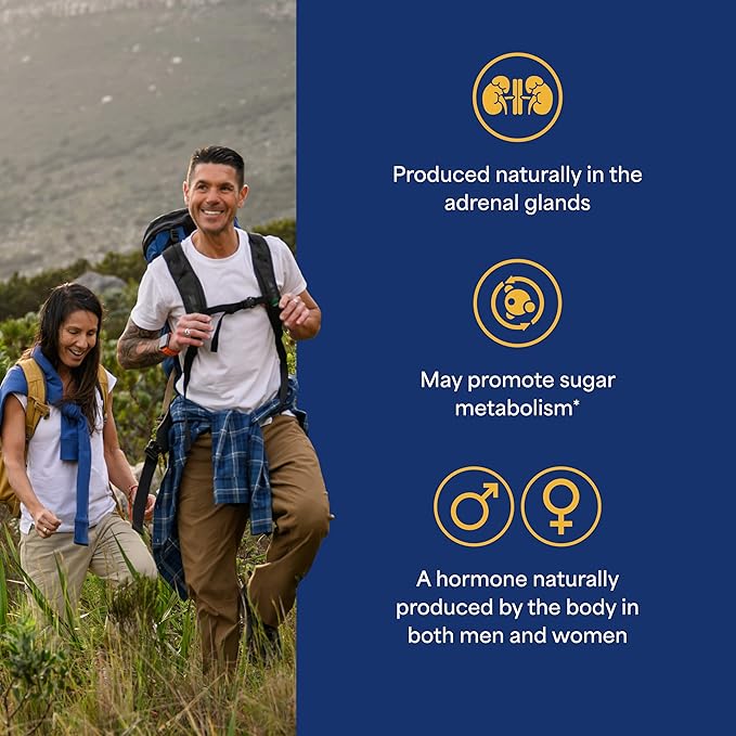 Puritan's Pride Youth Guard DHEA for Women and Men 50mg Dietary Supplement for Healthy Aging 3 Month Supply 100 Tablets 2 Pack