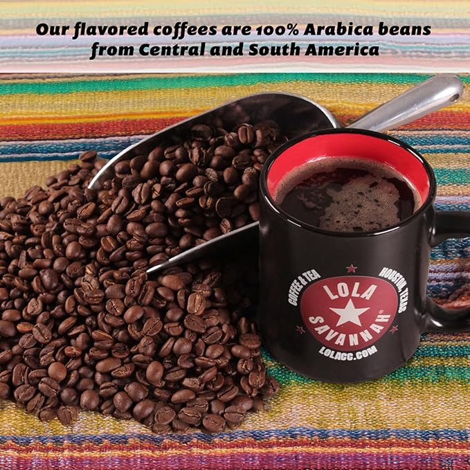 Lola Savannah Cappuccino Fudge Whole Bean Caffeinated Coffee 2lb