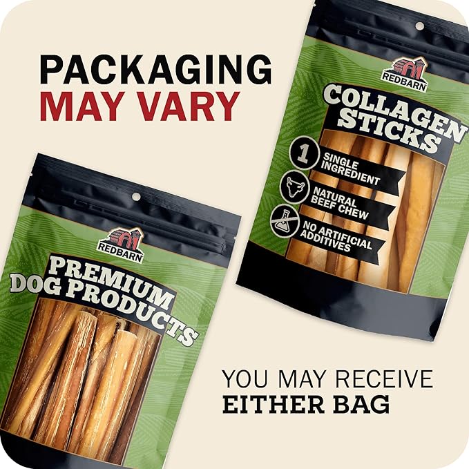 Redbarn Collagen Slims Dog Treat All-Natural Supports Healthy Joints &amp Shiny Coat Chew (case of 10)