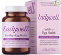 Ladywell Fertility + Egg Health | Fertility Support | Ovarian Health Egg Quality Ovulation &amp Conception Wellness Support | CoQ10 Folate + Key Ingredients | Science-Backed Women’s Supplement 2-