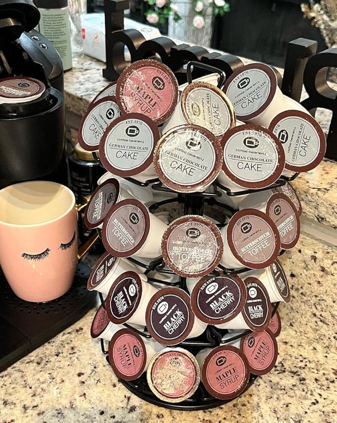 Maple Syrup Decaf Coffee Pods by Coffee Beanery | 96ct Bulk Flavored Decaf Coffee Pods Medium Roast Coffee