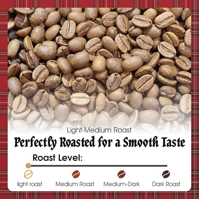 Stewarts Colombian Light Medium Roast Ground Coffee Blend - Mild Bright Tasty Flavored Gourmet Coffee Grounds - Great for Hot Cold Brew Morning Breakfast Cafe &amp More (23oz Pack of 6 Cans)