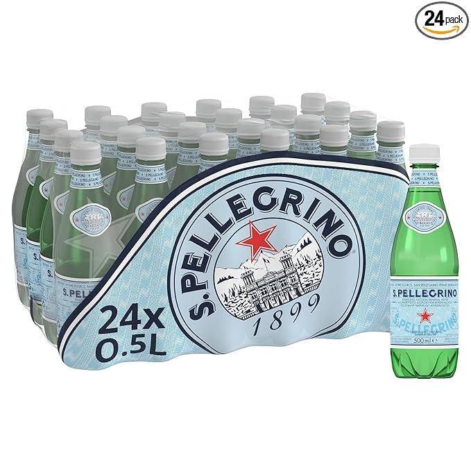 San Pellegrino 500Ml Pet 16.9-Ounce (Pack of 24)