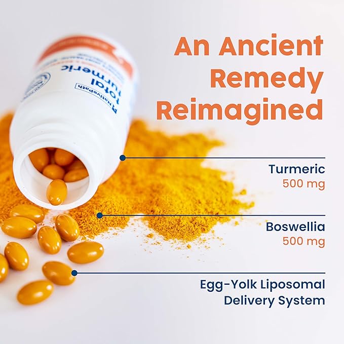 NativePath Turmeric Curcumin with Boswellia – Premium Softgels for Joint Mobility &amp Wellness – High Absorption Non-GMO Gluten-Free 60 Softgels