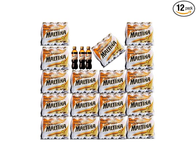 Maltina Non Alocholic Drink 330ml (1 Box (Pack of 12 Plastic Bottles) 10.90LB)