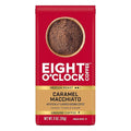 Eight O'Clock Coffee Caramel Macchiato Ground Coffee Medium Roast 11 Ounce (Pack of 1) - Caramel Creamy Smooth