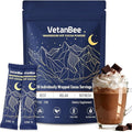 Magnesium Sleep Cocoa Drink – Sugar-Free Melatonin-Free Bedtime Formula for Adults with L-Theanine Reishi &amp Zinc No Caffeine 30 Individually Wrapped Servings