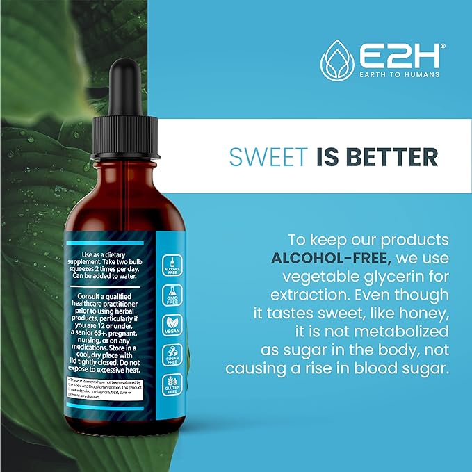 E2H Liver Support Supplement with Milk Thistle - Liver Cleanse Detox &amp Repair - Artichoke Extract Dandelion Root Chanca Piedra and More - Absorbent Liquid Formula (3 Bottles)