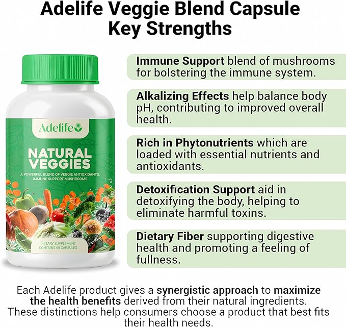 Fruit And Veggies Dietary Supplement Total 120 Capsules Earth Energy Fruits And Vegetables Daily Vitamins Super Fruits And Veggies Supplements Vegetable Supplements For AdultsMADE IN USA