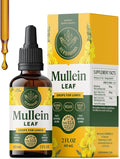 HERBAMAMA Mullein Drops for Lungs - Vegan Lung Cleanse with Mullein Leaf Extract Echinacea Tincture &amp Licorice - Non-GMO Alcohol &amp Sugar-Free Respiratory Support Supplement - 28-Day Supply