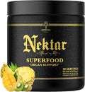 Ambrosia Nektar Superfood Powder | Cycle Support Supplement | Greens Powder Alternative | 13 Superfoods for Liver Kidney and Organ Support | 30 Servings | Fruit Symphony